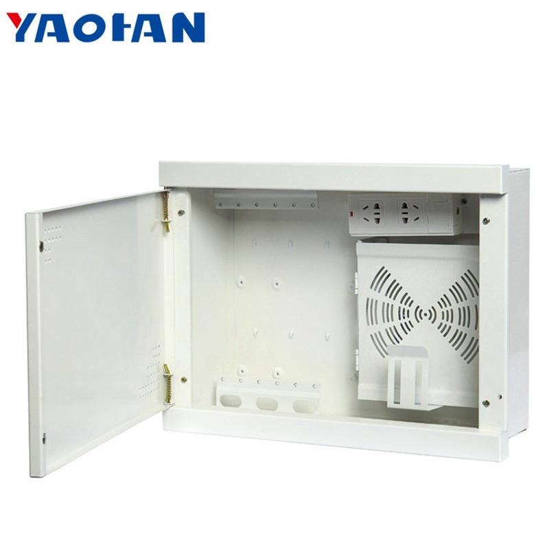 家庭光纤入户信息箱厂家弱电箱30*40多媒体箱家用模块布线配电箱