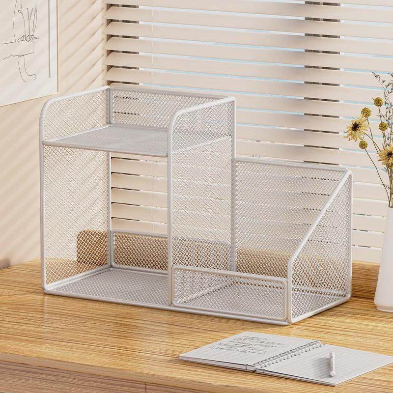 桌面文具收纳盒多层大容量书架书桌上学习用品储物整理杂物办公室,畜牧/养殖物资,特种养殖设备,淘宝优惠券,粉丝福利购,淘宝优惠卷