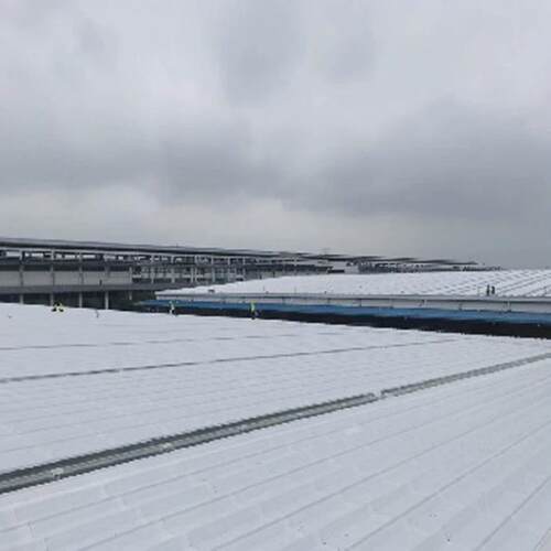 分布式光伏防水彩钢瓦房屋漏水材料外漏型TPO丁基自粘防水卷材