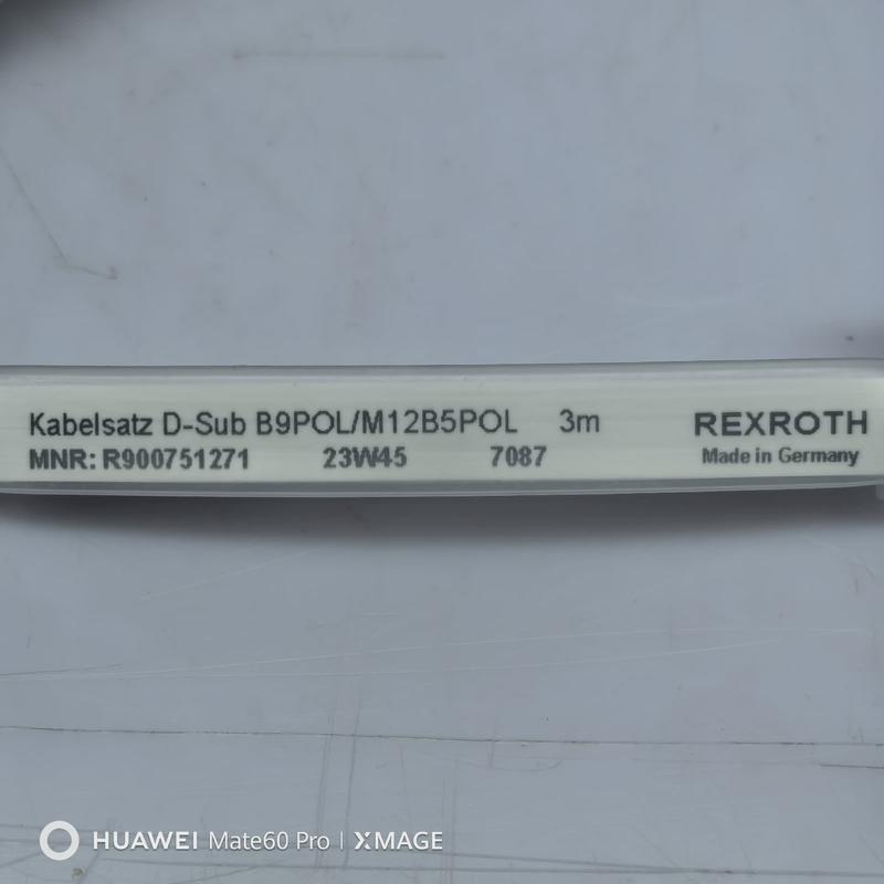 R900751271D-SUBB9POL/M12B5POL&#Rexroth电缆套件