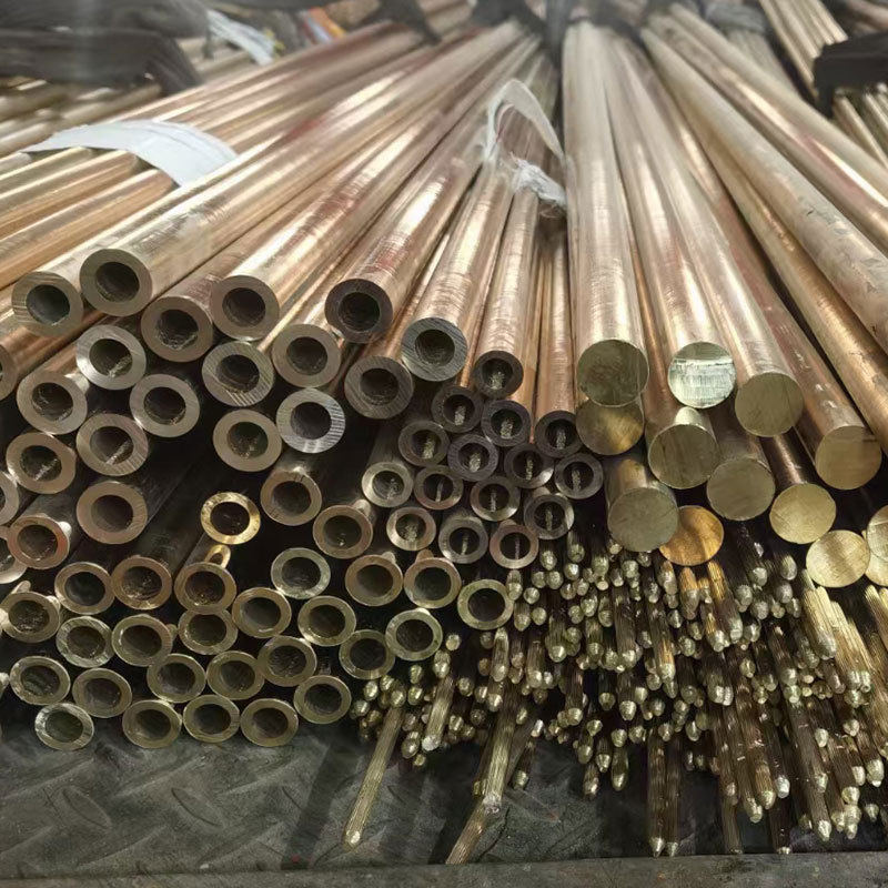 厂家直供铜棒铜管铜套六角铜棒耐高温零切锡青铜合金管可耐腐蚀