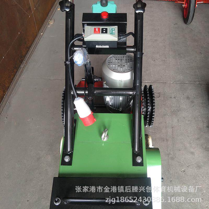 厂家供应塑胶epdm多工能机铲除pu球场翻新施工塑胶跑道铲削机