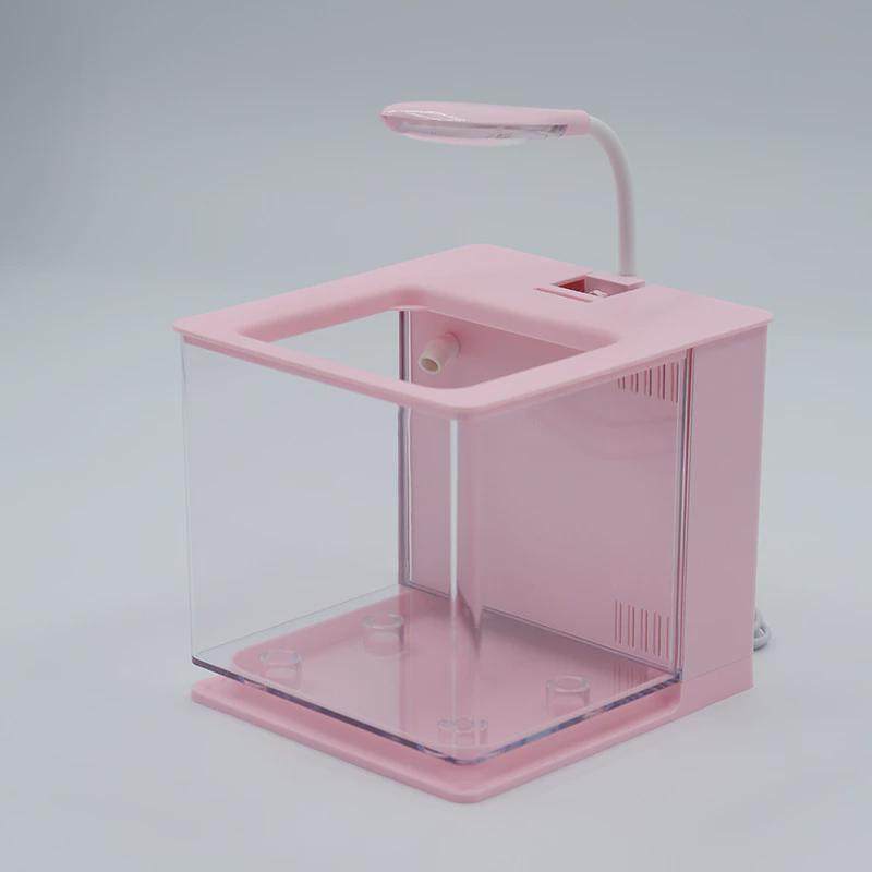 韩式桌面鱼缸水族箱造景家用懒人免换水生态创意小型日式金鱼缸,宠物/宠物食品及用品,桌面缸,淘宝优惠券,粉丝福利购,淘宝优惠卷