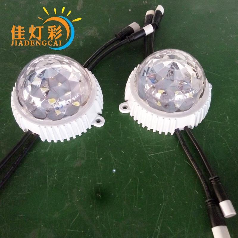 LED户外亮化压铸地脚灯电光源外控小功率方形圆形户外防水亮化灯