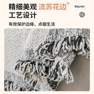 通用 63nins简约沙发盖布全盖新沙发套罩防尘沙发巾沙发毯2023四季