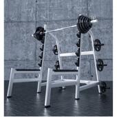 商用杠铃架自由深蹲架健身器材杠铃套装 多功能龙门卧推架 半框式