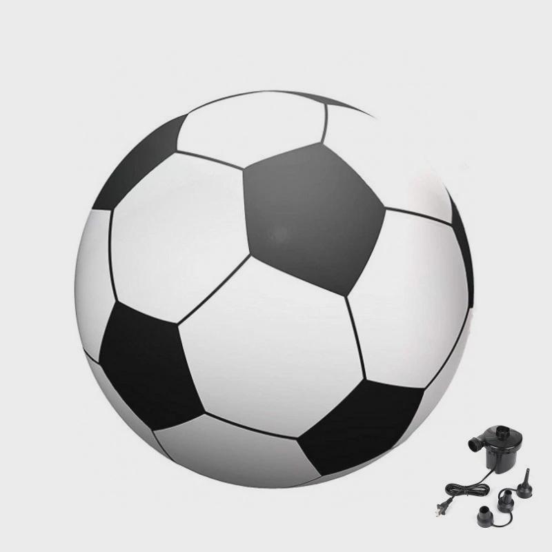 超大足球特大号充气彩色沙滩球幼儿园学校运动会亲子活动拍摄道具