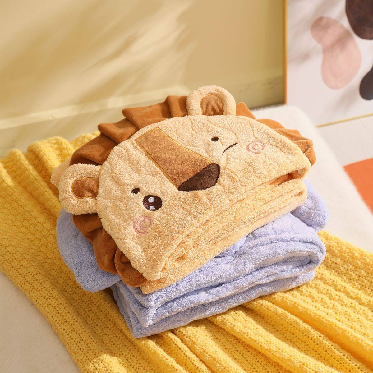 浴巾秋冬斗篷浴袍可穿式吸水不掉毛宝宝儿童浴巾带帽加厚裹巾,金属材料及制品,其他金属制品,淘宝优惠券,粉丝福利购,淘宝优惠卷