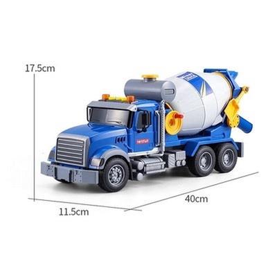 锦佳惯性车大号声光音乐油罐车翻斗城市运输空气动力垃圾吊车搅拌