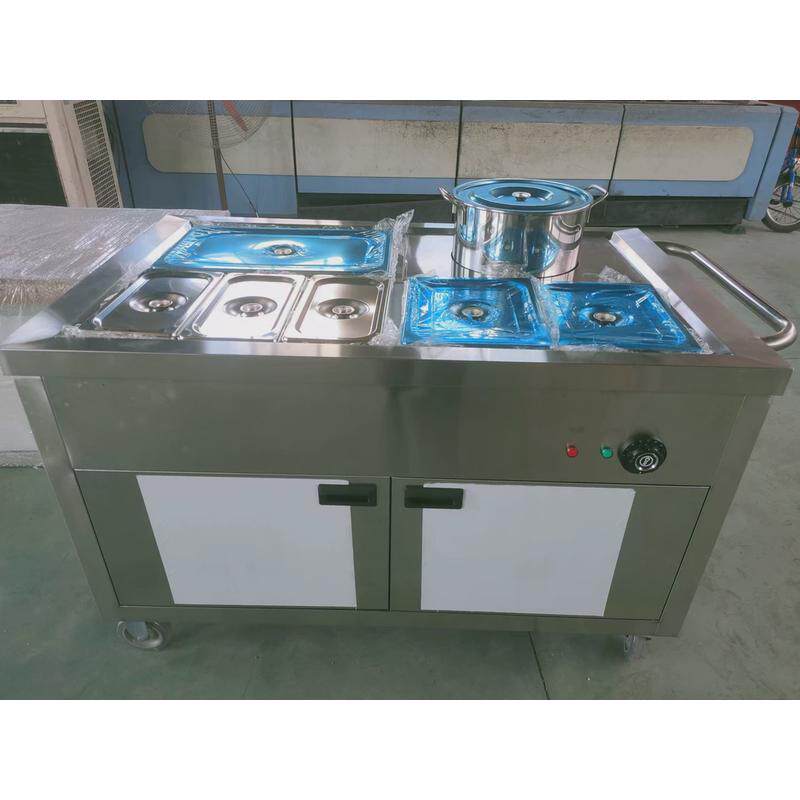 保温车移动快餐车保温台快餐台