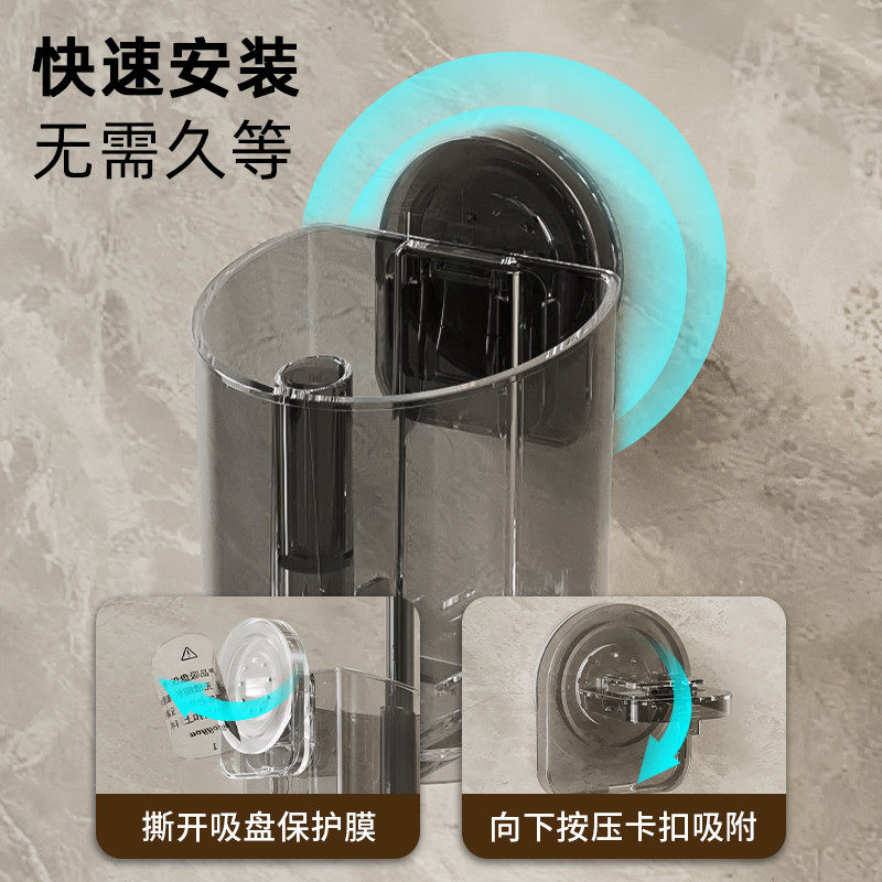 吹风机放哪？吹风机收纳架免打孔卫生间电吹风挂架浴室壁挂风筒架,家庭/个人清洁工具,水槽沥水袋,淘宝优惠券,粉丝福利购,淘宝优惠卷