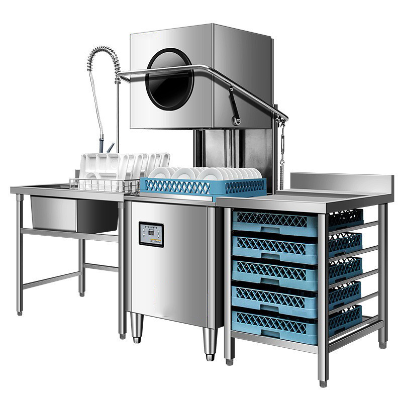 罩式洗碗洗碟机/酒店食堂餐馆商用小型揭盖式洗杯机/提拉式洗碗机