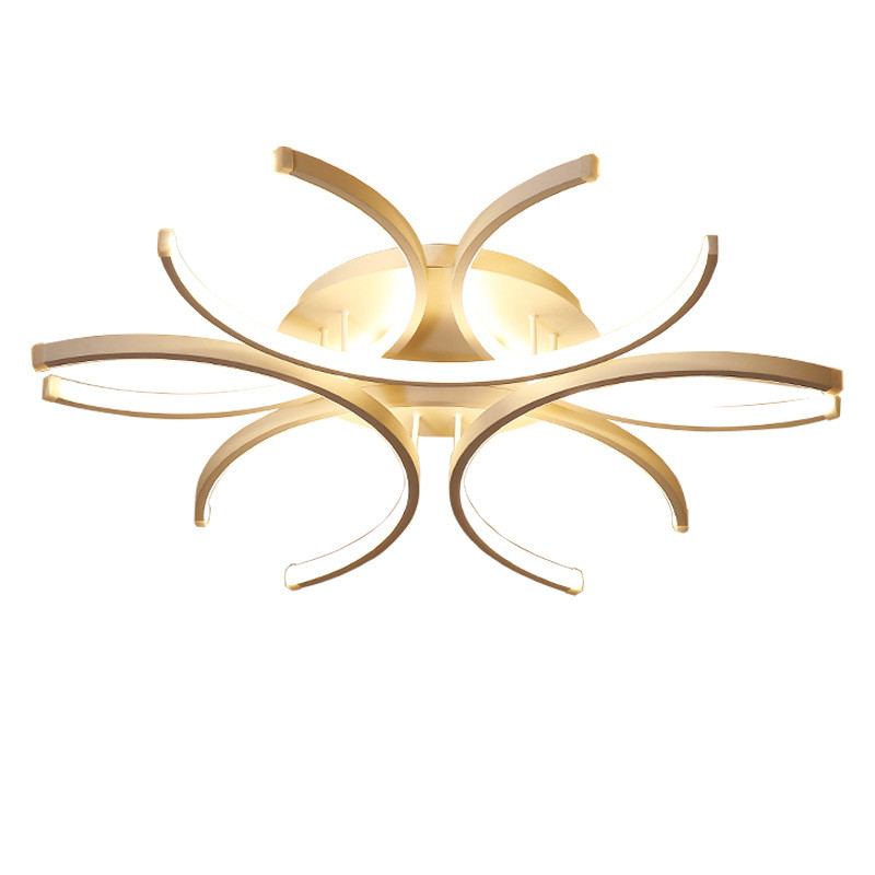 新款北欧2020年客厅灯现代简约创意个性led吸顶灯大气主卧室灯具