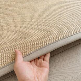 夏季日式凉席地垫竹编卧室夏天竹席地铺加厚榻榻米儿童地毯爬行垫