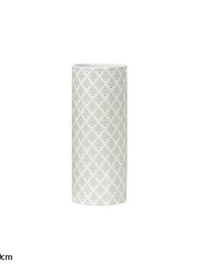 空间港轻奢中古典花瓶青花瓷工艺品贴花陶瓷摆件软装诧寂风高级感