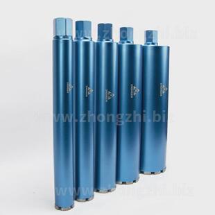 众志有序排布水钻钻头湿钻打孔钢筋混凝土空调开孔水磨钻机水钻头