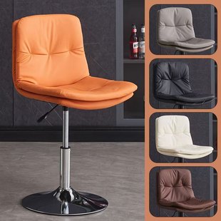 吧台椅现代简约升降旋转椅前台吧台凳子靠背家用高脚凳酒吧椅子