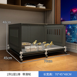 芦丁鸡笼饲养笼鸡舍笼子室内加密家用大号小鸡防溅雏鸡笼鸭笼