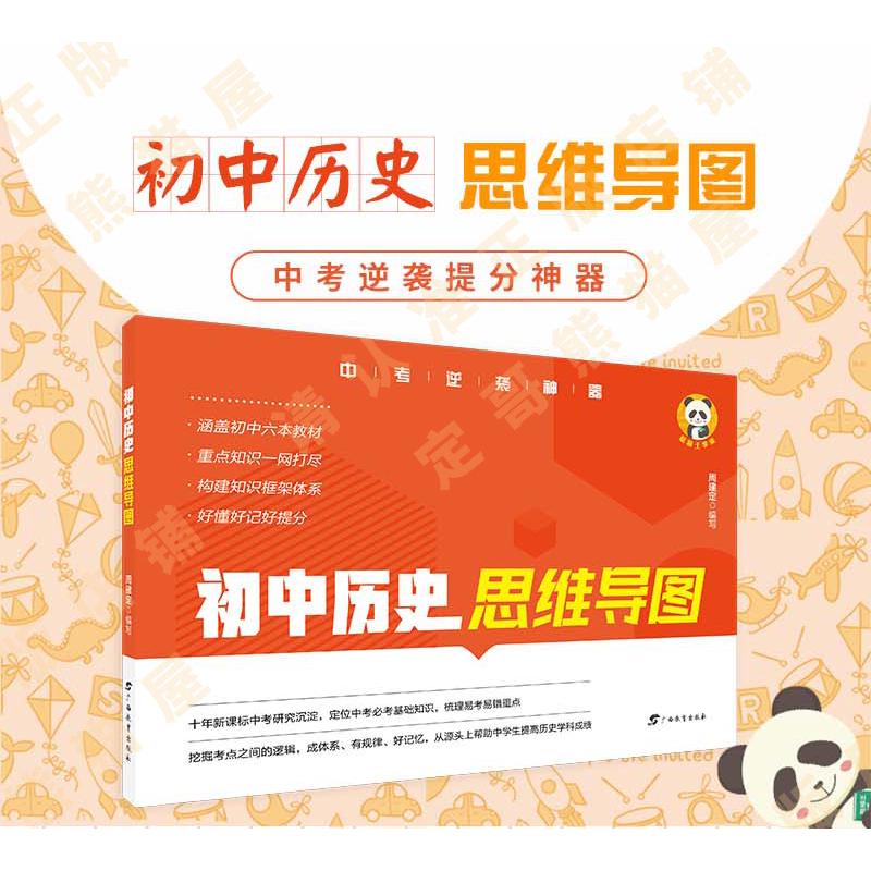 定哥初中历史思维导图大事年表脑图答题模板定哥熊猫屋