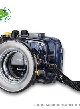 三色蛙sl-108海潜水灯微距环形灯近摄补光灯适配m67接口防水壳