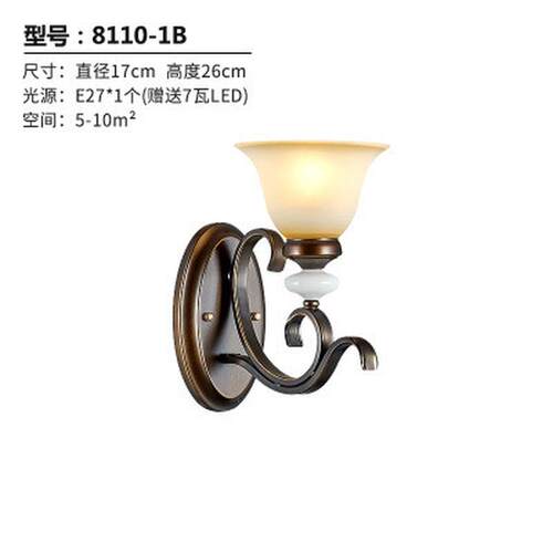 别墅吊灯美式铁艺客厅灯家用卧室书房灯具奢华复式楼梯灯三层吊灯