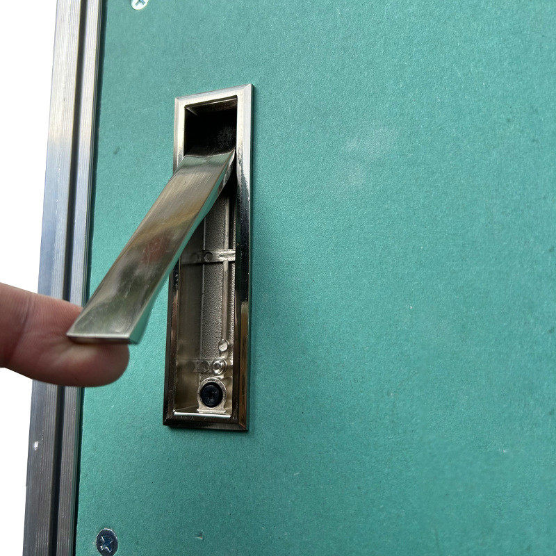 厂家定制石膏板管井隐形检修门门暗藏式检修消防栓铝合金磁吸检修