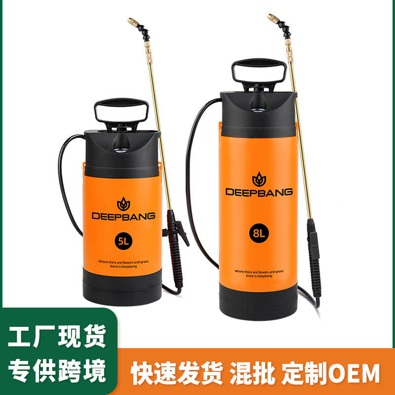 小型喷壶园艺浇花洒水家用农用手动打药机气压式喷雾壶高压喷雾器