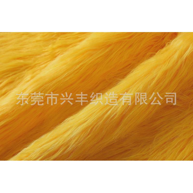 6cm落水毛洗水毛滚束毛工艺品棉花娃娃头发布料6CM长毛绒布料