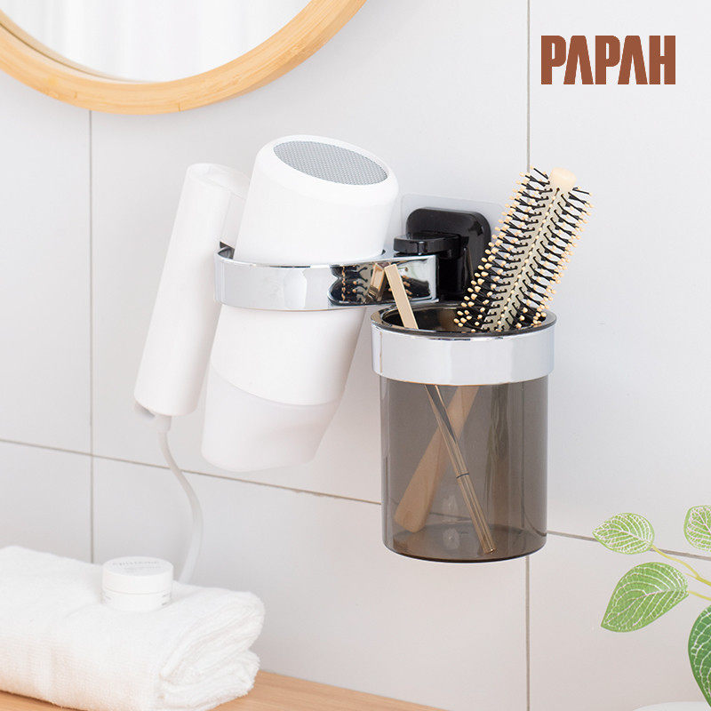 免打孔电吹风机架子壁挂架洗手间浴室置物架卫生间收纳厕所风筒架,家庭/个人清洁工具,吹风机置物架,淘宝优惠券,粉丝福利购,淘宝优惠卷