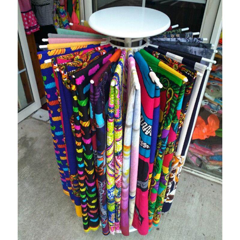 铁艺围巾架子挂丝巾展示架落地式旋转货架圆形中岛架布料披肩裤架,商业/办公家具,展示柜/陈列柜/展示架/货柜,淘宝优惠券,粉丝福利购,淘宝优惠卷