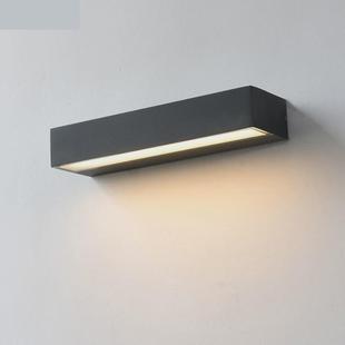 户外防水长条壁灯LED装 饰露台花园别墅背景外墙门头庭院招牌壁灯