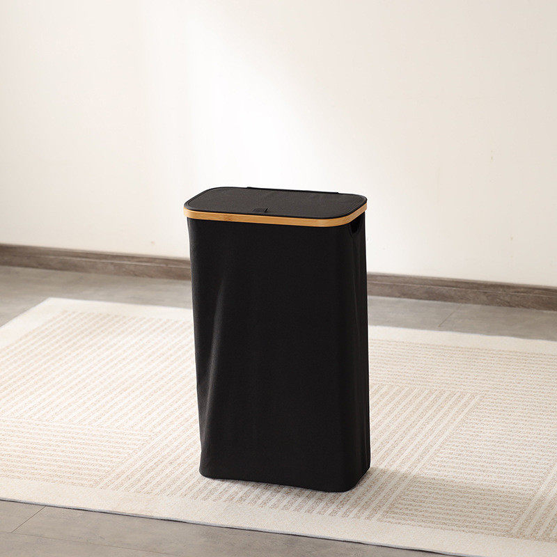 家用脏衣服收纳筐带盖可折叠衣桶洗衣篮牛津布脏衣篮脏脏衣篓