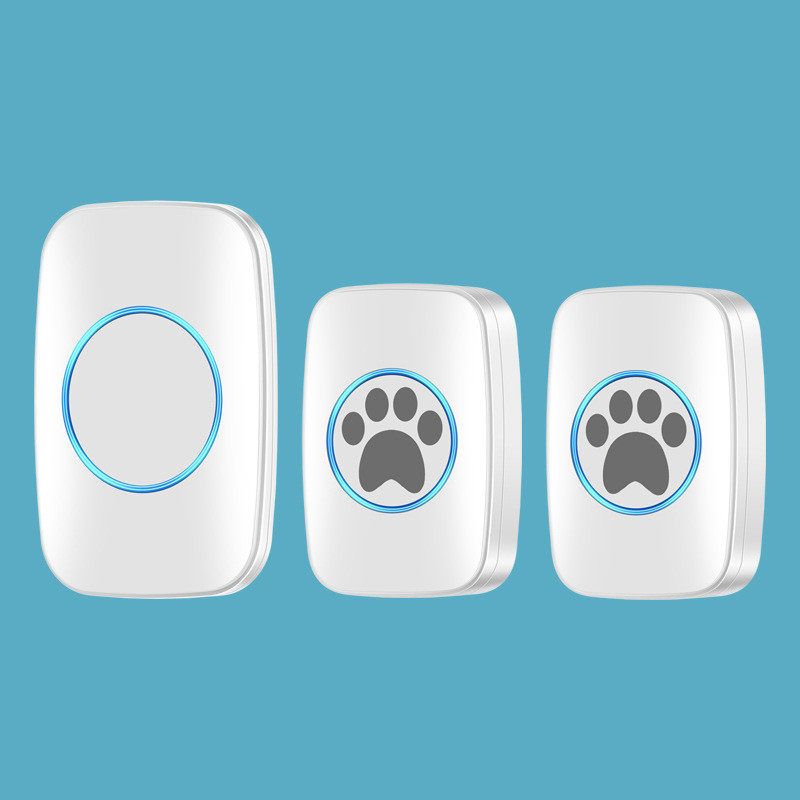 防水智能无线家用电门铃/宠物触摸/猫狗专用二拖一宠物电门铃,电子/电工,楼宇对讲设备,淘宝优惠券,粉丝福利购,淘宝优惠卷