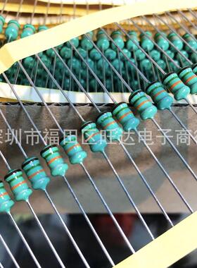 1W0510-15MH色环电感AL0510-153K棕绿橙银1000个直插绕线电感