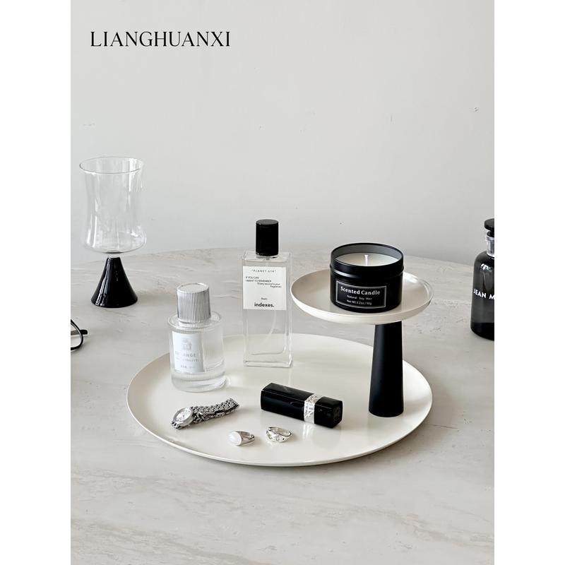 铁艺首饰收纳托盘桌面双层整理置物架家居玄关收纳摆件,收纳整理,整理架/置物架/收纳架,淘宝优惠券,粉丝福利购,淘宝优惠卷