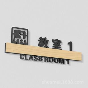 芭蕾舞蹈校长室门牌艺术培训学校班级牌教室美术绘画室提示牌diy