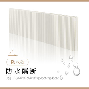 屏风隔断假墙客厅卧室折叠遮挡分隔移动免打孔背景隔断墙简易自装