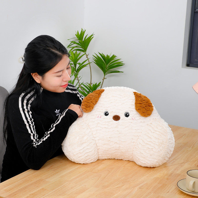 卡通靠背座垫办公室久坐护腰工位腰靠坐垫宿舍靠垫一体用椅子垫,居家布艺,腰靠垫,淘宝优惠券,粉丝福利购,淘宝优惠卷