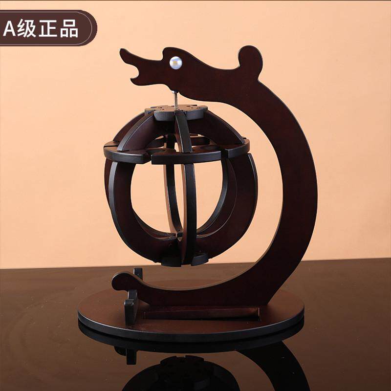 酒神牌架戏珠红酒架木质酒杯架实木创意酒架酒瓶神龙红酒展示架