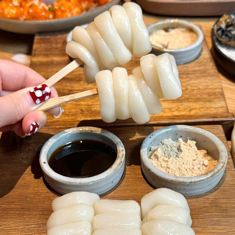 厦门特产沾粉麻糍即食冷吃年糕糯米红糖糍粑糯叽叽团子福建麻薯