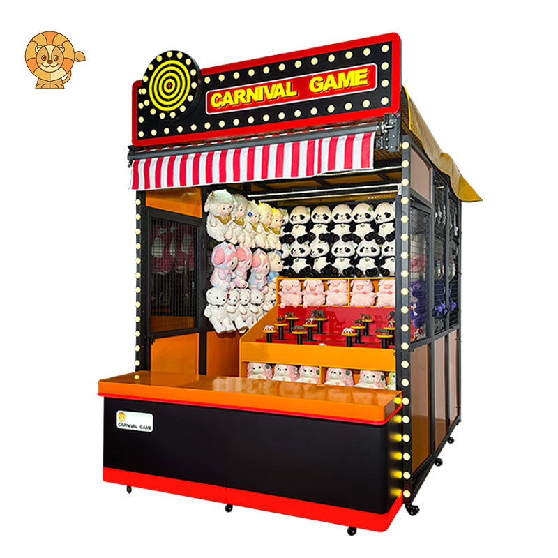 热销嘉年华摊位景区套圈打沙包游戏机公园商场室内外摆摊游戏娱乐