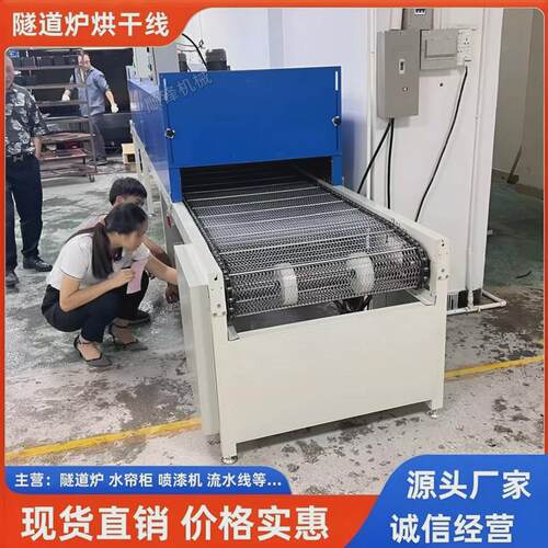 加热隧道炉流水线高温线烤炉水转印喷油烘丝印产品固化烘道烘干线