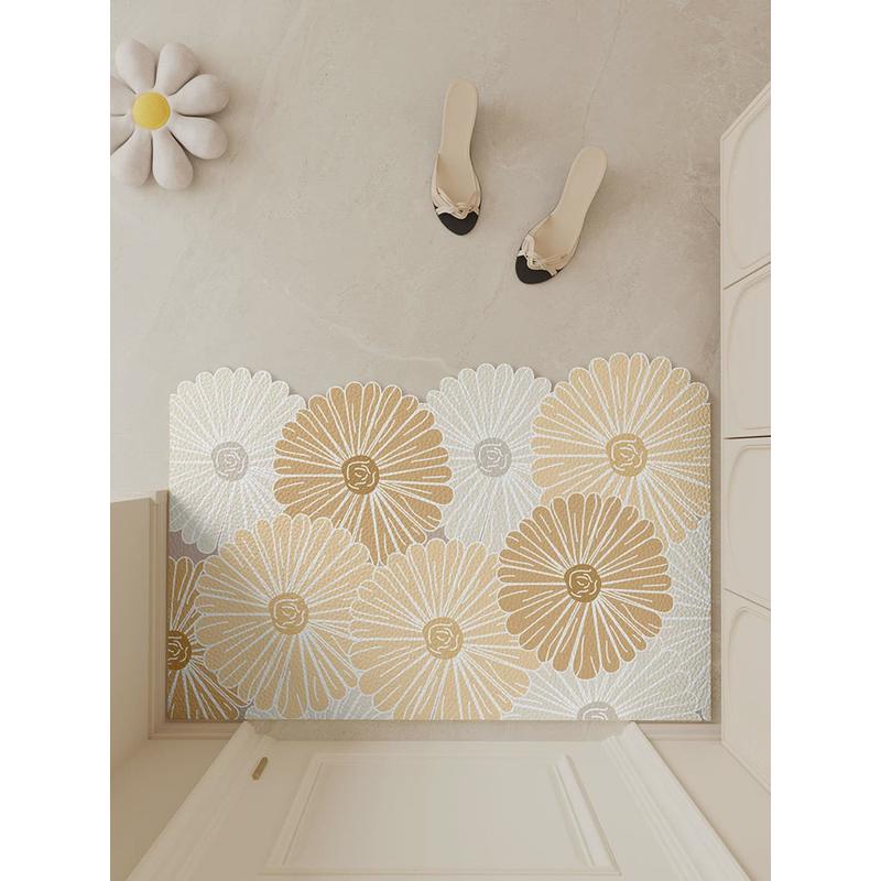 花卉入户门地垫家用进门门口门垫进户防滑蹭玄关垫子土地毯