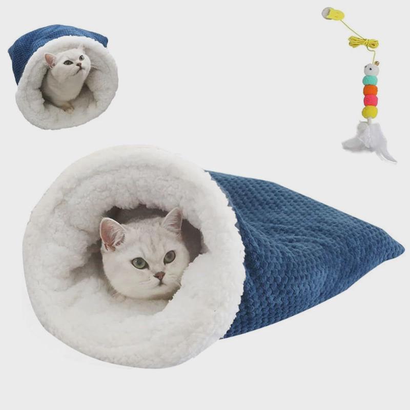 厂家直销新款小型冬季睡袋加绒猫窝猫咪睡袋猫宠物睡袋