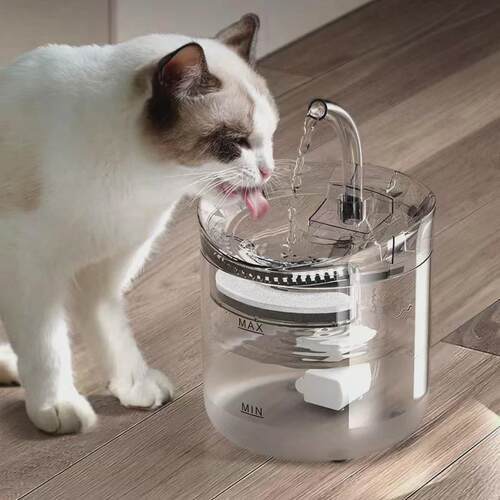 宠物饮水机自动循环智能恒温猫狗饮水器不插电小猫喝水器宠物用品