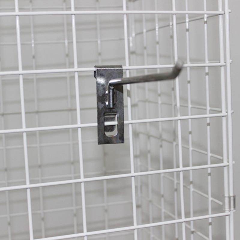 四面旋转挂件架饰品配件商场超市设备饰品店移动网格展示架