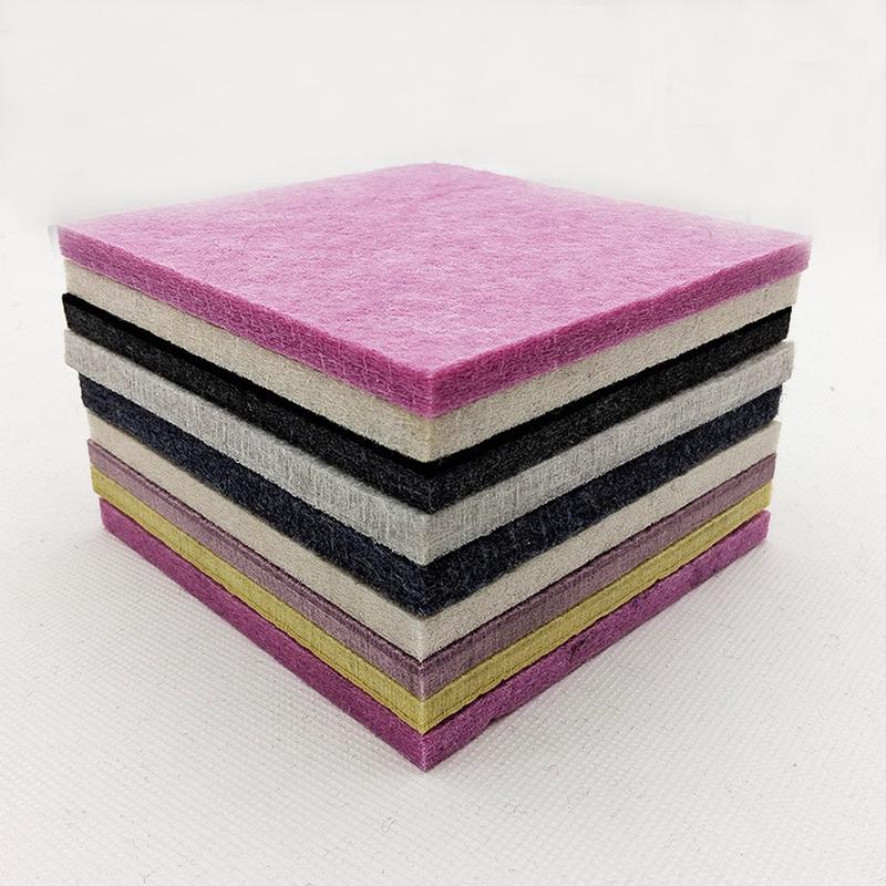 毛毡板幼儿园展示留言墙贴隔音琴房降噪装饰9mm聚酯纤维吸音板
