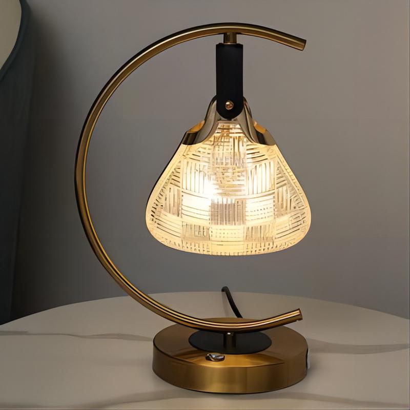 北欧卧室轻奢灯简约现代网红温馨浪漫充电可调光触摸床头灯台灯