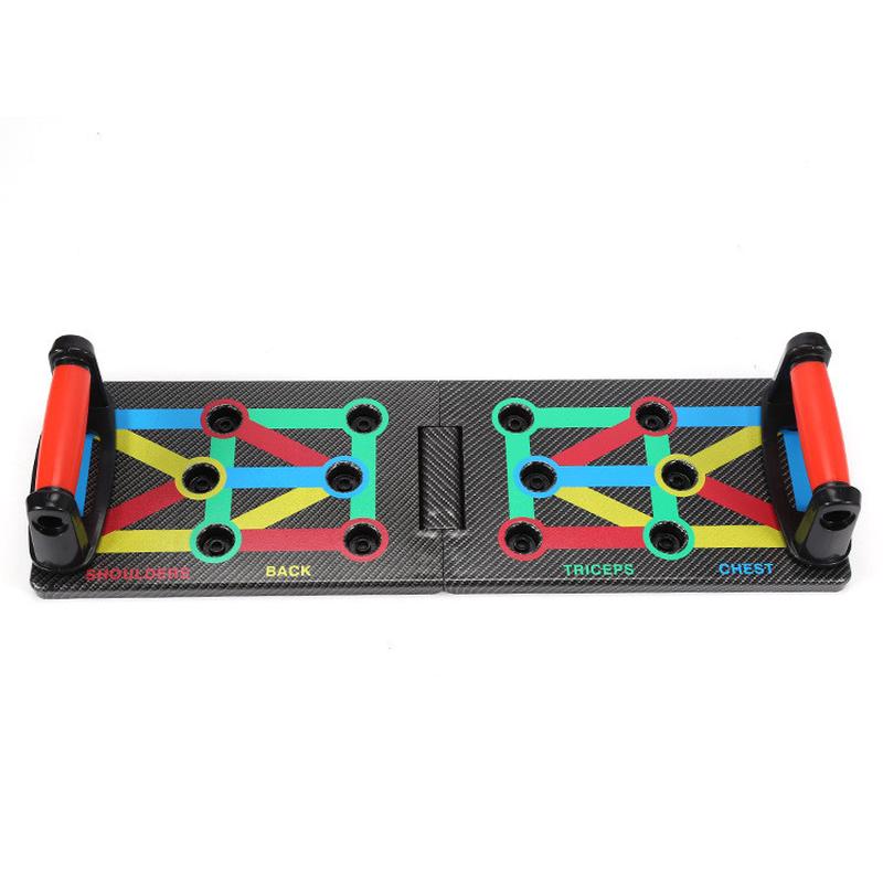 折叠健板腹肌胸肌训练俯卧撑身板