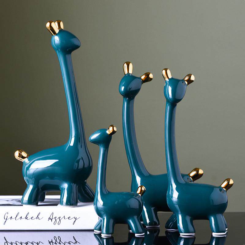 北欧轻奢陶瓷摆件家居客厅酒柜电视柜装饰品创意书房软装摆件礼品,特色手工艺,青花瓷,淘宝优惠券,粉丝福利购,淘宝优惠卷